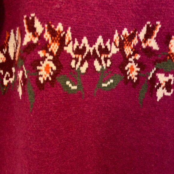 Beautiful Sweater Duster by MAX SPORT - Bright Berry Color - Picture 4 of 9